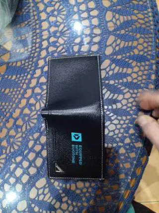 Portafogli Duotone Kitesurf Uomo Nero 13x10,5 cm