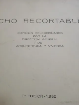 Recortables arquitectura