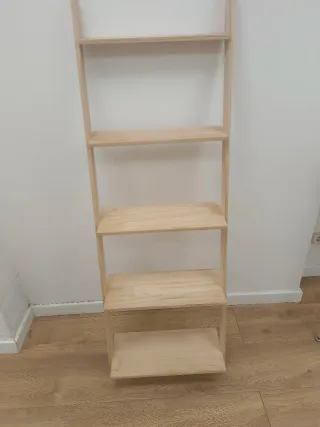 Estantería Escalera Madera Korvil 158cm