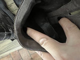 Stivaletti in pelle marrone