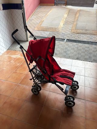 Cochecito de paseo Chicco rojo