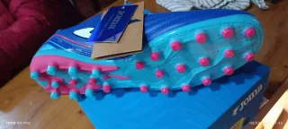 Zapatillas Joma Fútbol Talla 43 Azul/Rojo