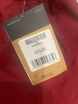 The North Face Silvani Anorak Rojo Multicolor