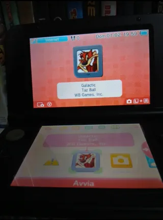 Galactic Taz Ball Nintendo DS