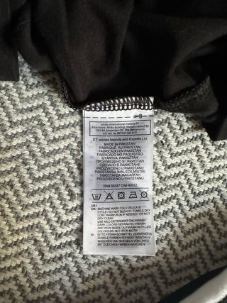 Vestido Adidas Negro Manga Media/Larga