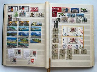 Clasificador Sellos Alemania Reich/BRD/DDR 32 PAG