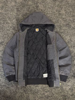 Chaqueta Carhartt Active jacket gris vintage