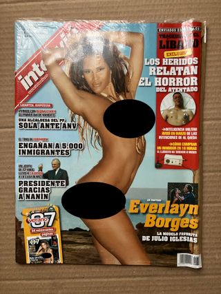 PRECINTADA REVISTA INTERVIU NUMERO 1627 EVERLAYN