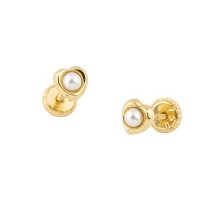 pendientes oro 18k con piedra con circonita