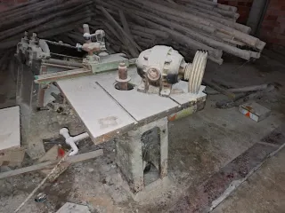 Máquina industrial de carpintería