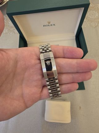 Rolex Datejust Esfera Verde menta full set NUEVO.