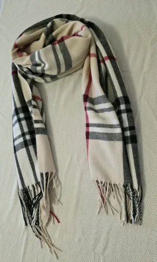 Sciarpa morbida a quadri