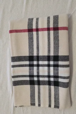 Sciarpa morbida a quadri