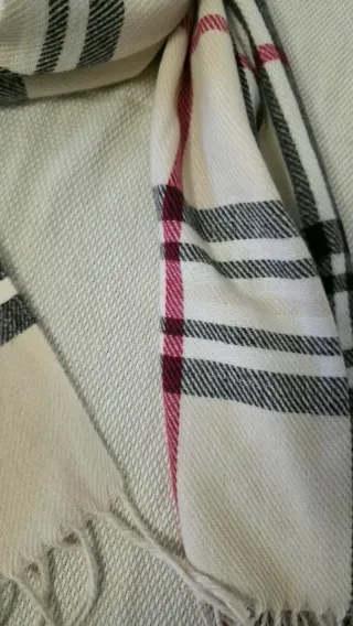 Sciarpa morbida a quadri