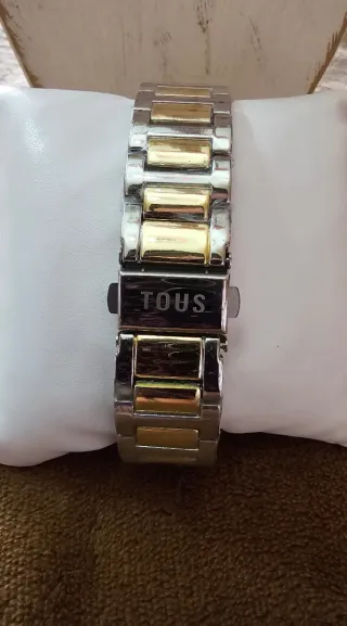 Relógio Tous Analógico Dourado e Prateado