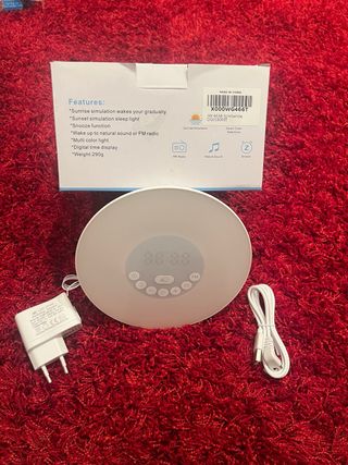 Reloj Despertador Multifunción Luz LED