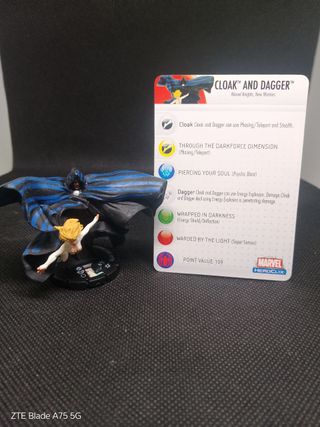 Miniatura Heroclix Cloak and Dagger