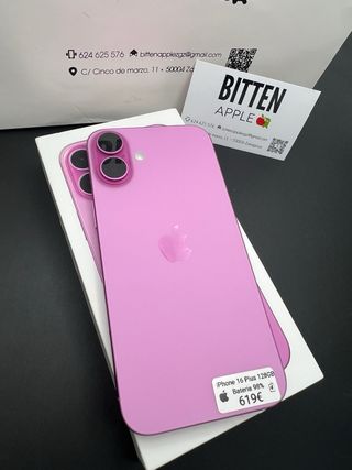iPhone 16 Plus 128GB BAT 98% /GARANTIA ! CAMBIOS !