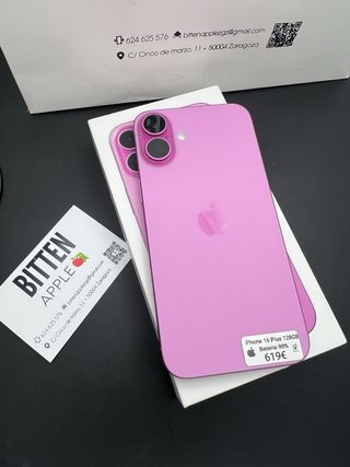 iPhone 16 Plus 128GB BAT 98% /GARANTIA ! CAMBIOS !