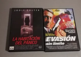 Lote 8 Películas DVD Acción/Suspense