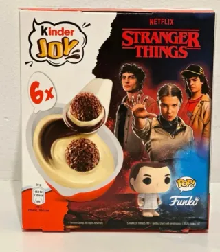 Caja 6u Kinder Joy Stranger Things