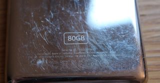 Apple iPod Classic 6 generación 80GB Negro (A1238)