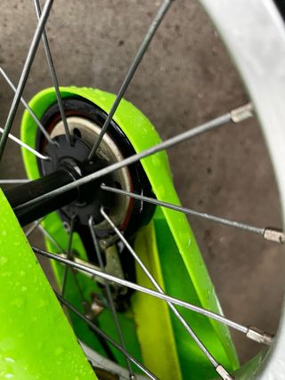 Bicicleta infantil Btwin 14 verde