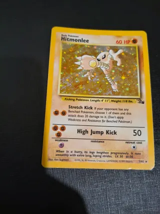 Carta Pokémon Hitmonlee Holo 7/62