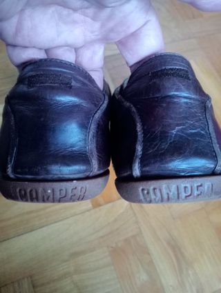 Zapatos Camper Piel Marrón Talla 42