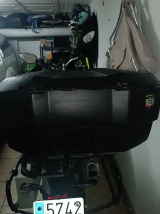 Maleta Baúl Moto Shad SH58 Negra