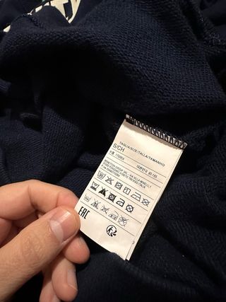 Felpa Benetton girocollo blu taglia S