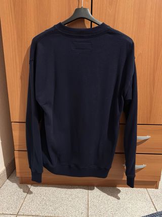 Felpa Benetton girocollo blu taglia S