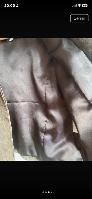 Chaqueta ante marrón