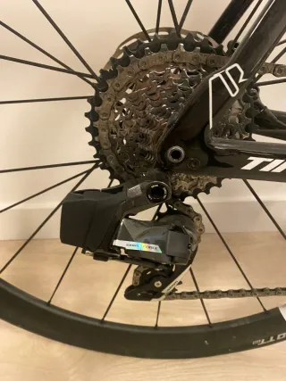 Bicicleta Felt Aero Rally Blanca/Naranja Talla 58