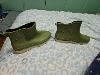 Botas de agua verdes talla 41