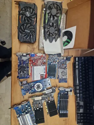 Lote de 11 Tarjetas Gráficas - Leer