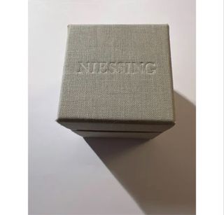 Anillo Niessing compromiso platino 950 y brillante