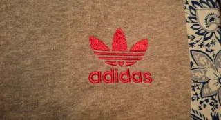 Sudadera Adidas Originals 96 Gris Roja