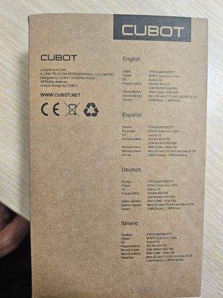 Teléfono Móvil Cubot GT/95 Nuevo