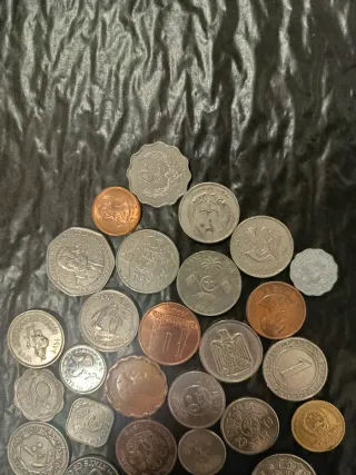 Collezione di monete antiche e moderne