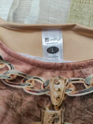 Disfraz Pecho Peludo Disco 70s L - Tamaño 42"-44"