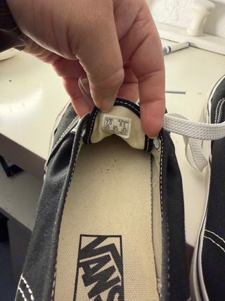 Zapatillas Vans Authentic plataforma Talla 39