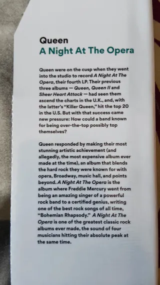 Queen - A Night At The Opera VMP Edición Limitada