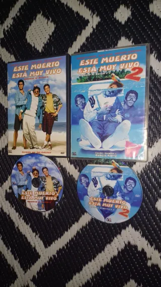 ESTE MUERTO ESTÁ MUY VIVO 1 Y 2 DESCATALOGADAS DVD