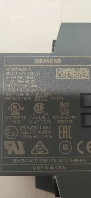 Módulo de protección ,Siemens SITOP PSE200U 6EP196