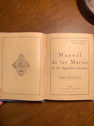 Manual de las Marías de los Sagrarios-Calvarios