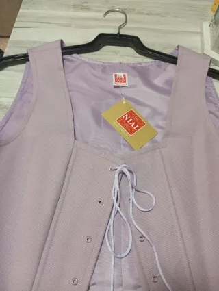 Justillo fallera huertana lila