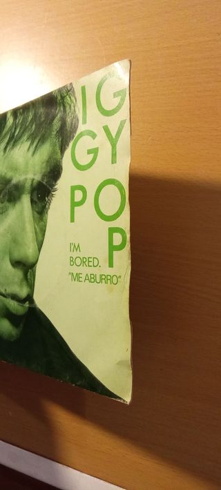 Single Iggy Pop I'm Bored 1979 Punk Rock