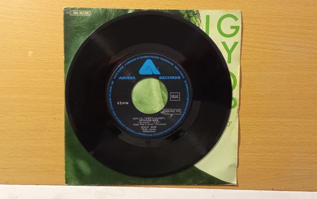 Single Iggy Pop I'm Bored 1979 Punk Rock