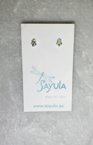 Pendientes Sayula Plata 925